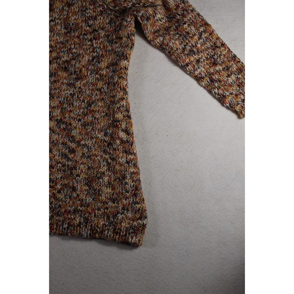 Maurices Cardigan Sweater Womens 2 Multicolor Knit Open Front Winter Outdoor - Picture 4 of 9